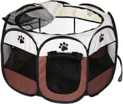 Pet Playpen Foldable Dog Cat Kennel Tent for Small Animals Indoor Outdoor Travel
