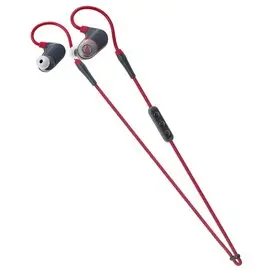 [ PA.錄音器材專賣 ] 鐵三角 無線藍牙 運動專用 防水 耳機 (紅色) ATH-SPORT4 Audio-Technica