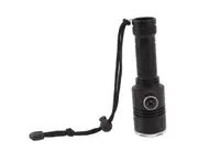 Mini Portable Aluminium Alloy Highlight LED Flashlight Torch with Clip for Outdoor(13.2cm)