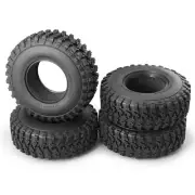 1.9" Rubber Tyre Tire 106mm for RC 1/10 SCX10 90046 D90 TRX-4 Crawler Upgrades