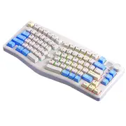 LEOBOG A75 Mechanical Keyboard with KnobTop Structure Hot-swap Barbies Switch RGB 83 Key Triple Mode 75% Layout E-sports