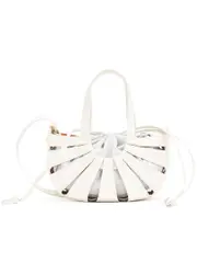 Bottega Veneta Shell Bag in White