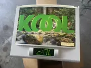 Kool Motion Clock Light Large Tobacciana Breweriana Collectible Rare Vintage