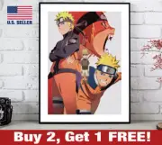Naruto Uzumaki Fangs 18" x 24" Anime Manga Poster Doujinshi Print