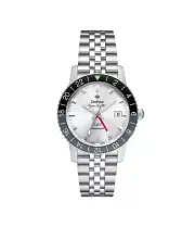 New Zodiac Super Sea Wolf GMT Automatic Stainless Steel Watch ZO9415