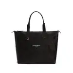 [Dolce & Gabbana] Dolce & Gabbana Logo-print Tote Bag ONE SIZE BLACK