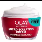 Olay Regenerist Micro Sculpting Cream 1.7 Fl Oz (Fragrance Free)