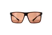 Dragon Sunglasses Sparrow 47613-208 Matte Brown Lumalens Brown