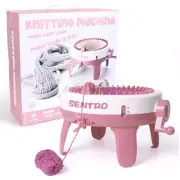 DIY SENTRO Knitting Machine Weaving Loom Kit For Scarf Beanie Hat Kid 40 Needles
