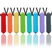 Chew Necklaces For Sensory Kids, 8 Pack Chewy Necklace Sensory Boys And Girls