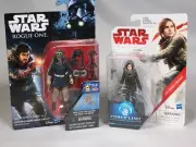 Jyn Erso (Jedha) + Cassian Andor (Eadu) Star Wars Rogue One 3.75” Figures NEW