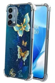 for OnePlus Nord N200 5G Case, Slim Flexible TPU for Girls Women Butterfly