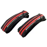 KENDA Kountach K1092 700 x 23C Road Bike Bicycle Folding Tire Tyre , Black/Red