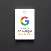 Google Review NFC Card With QR Code