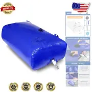 1000L Portable Water Tank - Foldable PVC Bladder for Emergency Preparedness