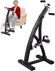 Mini Ultra-Quiet Exercise Bike, Indoor Training Equipment for The Elderly, Upper and Lower Limb Training Rehabilitation Bikes, Pedal Bikes