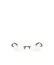 Balmain Eyewear Pierre Square Frame Glasses One size White