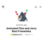 🍬棠棠🍬 日本熱門 ANIMATED TOM AND JERRY BEST FRENEMIES 貼圖代購 代購代送 動漫