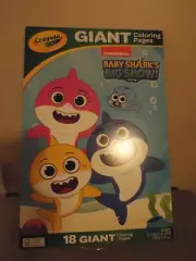 Crayola Giant Coloring Pages Baby Shark's Big Show!