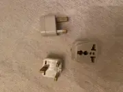 3 PACK Ceptics USA to UK, Hong Kong Travel Adapter Plug - Type G (CT-7, 3 Pk)