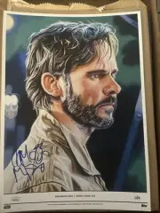 Dominic Monaghan Signed Star Wars Living Set Fine Art Print Beaumont Kin JSA