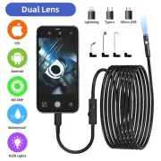 Dual Lens Endoscope Android Mini Inspection Camera for Iphone KERUI 2MP Single