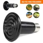 25-200W Ceramic Infrared Light Heat Emitter Lamp Reptile Brooder Incubator Bulb