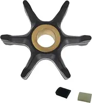 Gtion Impeller Compatible with Evinrude Johnson 396725 0396725 Sierra 18-3053 with Wedge Key, Replacement for Evinrude Johnson OMC BRP Outboard 40 45 50 55 60 65 70 75 HP 437080 389557 432954
