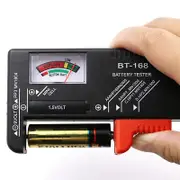 BT-168 AA/AAA/C/D/9V/1.5V batteries Universal Button Cell Battery Colour Coded Meter Indicate Volt Tester Checker BT168 Power as the picture