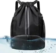 [Acunny] Drawstring Sports Bags, Sports Backpack | Sports Bags Trainer Drawstring Backpack - Adjustable Drawstring Drawstring Bags for Wim, Travel, School