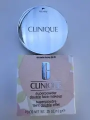 Clinique Superpowder Double Face Makeup, 0.35 oz, 04 Matte Honey - Full size new
