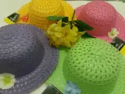 Girl's Sun Hats Spring Summer Floppy Beach Outdoor Casual Hats for Girls New