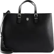 [Tommy Hilfiger] Women's Th Timeless Work Bag Aw0aw13159 Tote, One Size