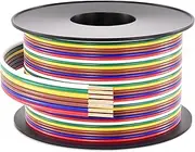 SUZCO 400Ft Enough 16AWG CCA【2-Brown-Wires】 6 Color-Coded 6-Way 7-Wire Bonded Trailer RV Camper Towing Boat Wiries Spool, 7-Flat Wishbone SAE J1128 for All Basic Wire Trailers
