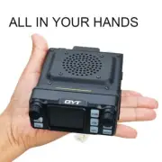 QYT KT-5000 25W Dual Band VHF/UHF FM Mini Mobile Radio Detachable Front Panel