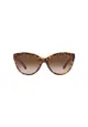 Michael Kors Women's Cat Eye Frame Brown Acetate Sunglasses - MK2158