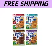 Tasty Assorted Mini Muffins: 4-Pack with Chocolate Chip, Fudge, Blueberry & More