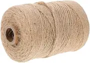 SEWACC 1 Roll Jute Twine for DIY Crafts Party Decorations Durable Packaging Rope Versatile for Weddings Christmas Home Use Easy to Cut Flexible Design