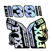 Fork Sticker for 2025 FOX 38 Factory Step Cast Mountain Bike Bicycle Holographic