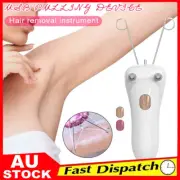 Electronic Eyebrow Threading Epilator Face Body Threader Hair Remover Wet & DTK