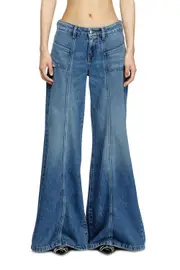 [Diesel] Diesel - Flare Jeans - D-Akii - Jeans - Woman - Blue 29 Blue