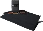 Microfiber Towels w/Pocket (2-Pack) Sports, Beach, Swimming, Workout, and Yoga