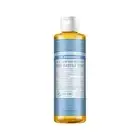 Dr Bronner's 18 in 1 Hemp Baby Unscented Pure Castile Soap Organic Oils 8 F oz