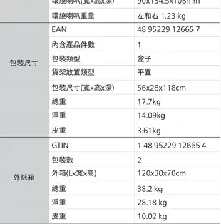 飛利浦 PHILIPS TAB8967 Soundbar聲霸音響配備無線重低音/環繞喇叭4件式 公司 (10折)