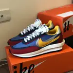 高品質 SACAI X NIKE LVD WAFFLE DAYBREAK 雙勾 解構 鴨嘴 紅藍 BV0073-400