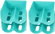 GOOHOCHY Refrigerator Storage Rack 4pcs Container Pp Material Soda Can Organizer Easy to Use