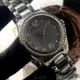 COACH手錶,編號CH00131,28mm黑圓形陶瓷錶殼,黑色簡約, 中三針顯示錶面,深黑色陶瓷錶帶款
