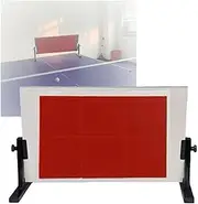 Desktop Table Tennis Rebound Board,Multi Angle Adjustable Ball Return Board,360° Adjustable,for Indoor/Outdoor Gym School Home