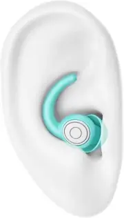 Ear Plugs for Sleeping Noise Cancelling Silicone Earplugs Noise Reduction - Blue