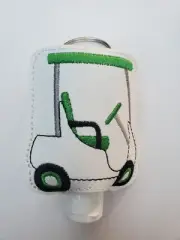 Golf Cart Hand Sanitizer Holder Embroidered Golf Cart HandSanitizer Holder